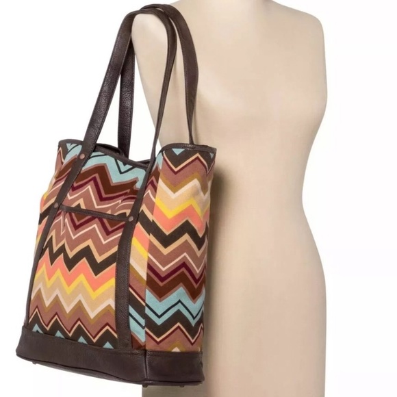 New Missoni zigzag tote bag - Picture 3 of 6